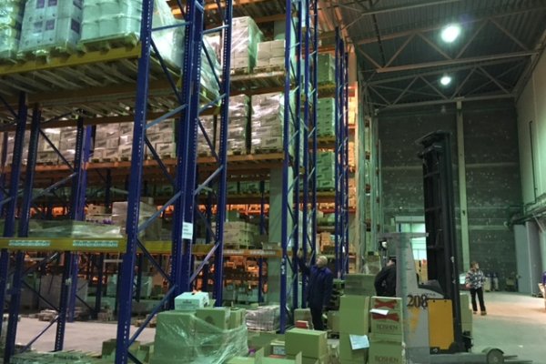Сдается склад класса "А" 2300м стеллажи+автоматическое пожаротушение+офис 500м, рядом с МКАД, отопление - фото 1
