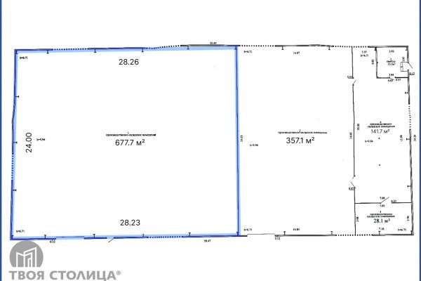Сдается производственное/складское помещение по адресу Колодищи, Промышленная ул., - фото 2