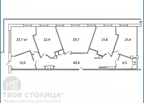 Сдается офисное помещение по адресу Минск, Кульман ул., 9 Б - фото 10