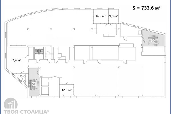 Сдается офисное помещение по адресу Минск, Платонова ул., 20 Б - фото 2