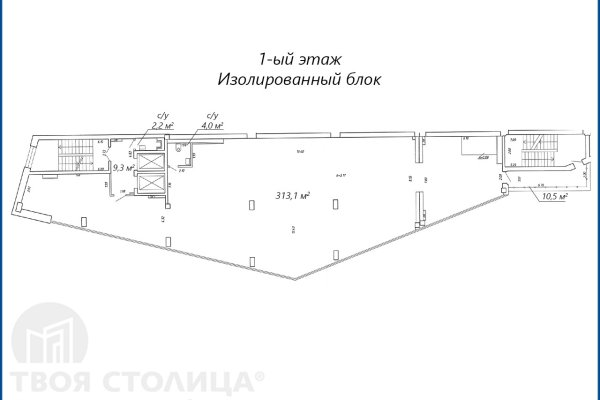 Сдается офисное помещение по адресу Минск, Тиражная ул., 150 - фото 2