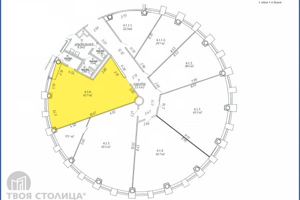 Сдается офисное помещение по адресу Минск, Домбровская ул., 9 - фото 2