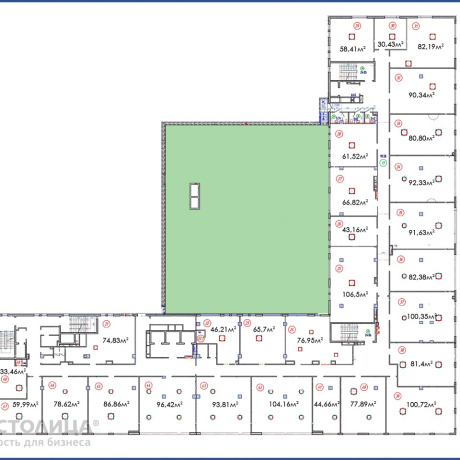 Фотография Сдается офисное помещение по адресу Минск, Интернациональная ул., 38 - фото 2