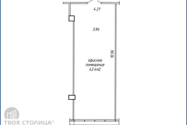 Сдается офисное помещение по адресу Минск, Логойский тракт, 37 - фото 2