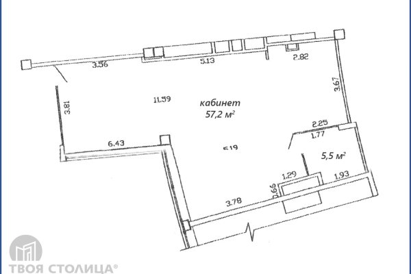 Сдается офисное помещение по адресу Минск, Шафарнянская ул., 11 - фото 2