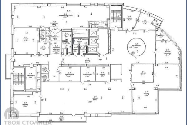 Сдается офисное помещение по адресу Минск, Клары Цеткин ул., 51 А - фото 2