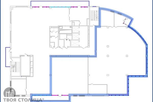 Сдается офисное помещение по адресу Минск, Клары Цеткин ул., 51 А - фото 2