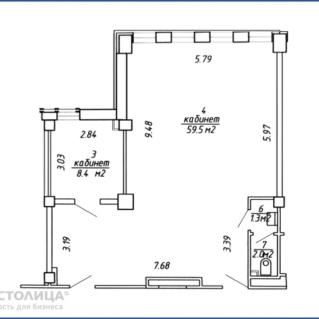 Фотография Сдается офисное помещение по адресу Минск, Тимирязева ул., 67 - фото 2