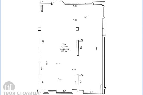 Сдается торговое помещение по адресу Минск, Жореса Алферова, 12 - фото 2