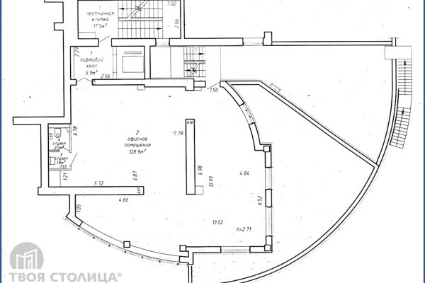 Сдается офисное помещение по адресу Минск, Богдановича ул., 108 - фото 2