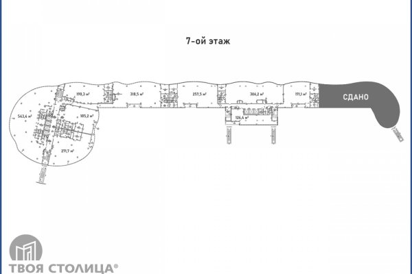 Сдается офисное помещение по адресу Минск, Победителей просп., 63 В - фото 8