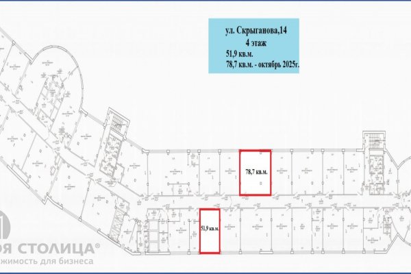 Сдается офисное помещение по адресу Минск, Скрыганова ул., 14 - фото 2