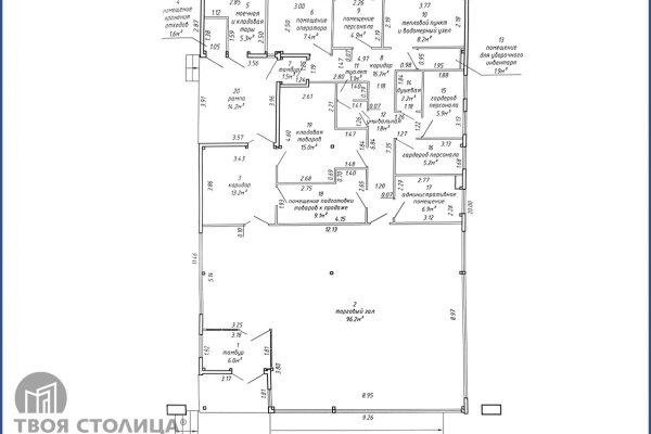 Продается торговое помещение по адресу Минск, Бакинская ул., 14 - фото 2