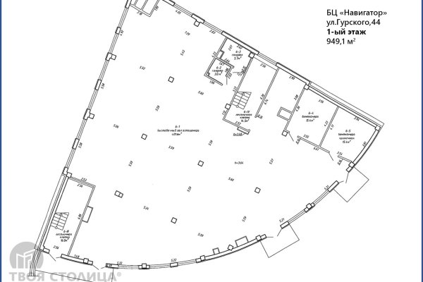 Сдается торговое помещение по адресу Минск, Гурского ул., 44 - фото 2