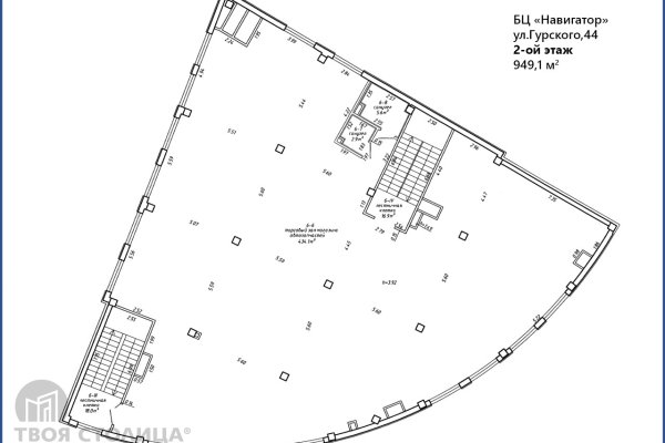 Сдается торговое помещение по адресу Минск, Гурского ул., 44 - фото 5