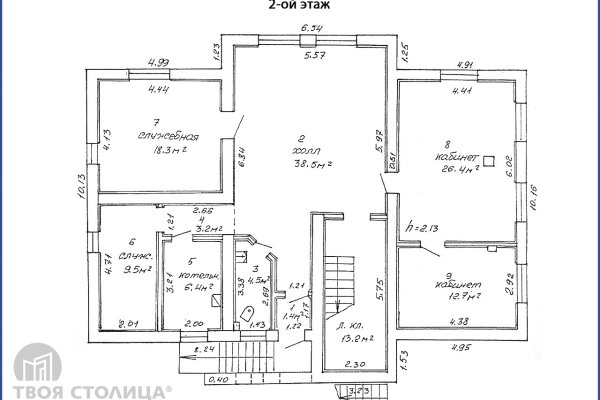 Продается офисное помещение по адресу Минск, Левкова ул., 24 - фото 7