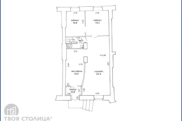 Сдается офисное помещение по адресу Минск, Коласа ул., 55 1 - фото 3