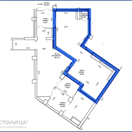 Фотография Сдается торговое помещение по адресу 5102 Минск, Победителей, - фото 2