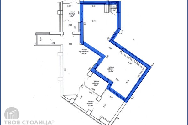 Сдается торговое помещение по адресу 5102 Минск, Победителей, - фото 2