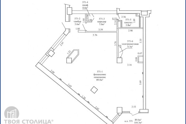 Продается торговое помещение по адресу Минск, Сторожовская ул., 6 - фото 2