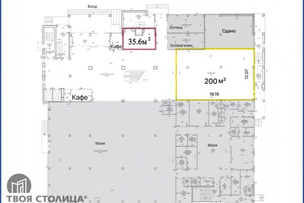 Сдается торговое помещение по адресу Минск, Шаранговича ул., 21 - фото 6