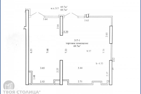 Сдается торговое помещение по адресу Минск, Брилевская, 27 - фото 2