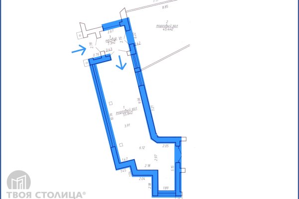 Сдается торговое помещение по адресу Минск, Чкалова, 20 - фото 2