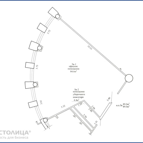 Фотография Продается офисное помещение по адресу Минск, Домбровская, 9 - фото 4
