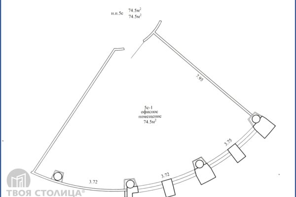 Продается офисное помещение по адресу Минск, Домбровская, 9 - фото 16