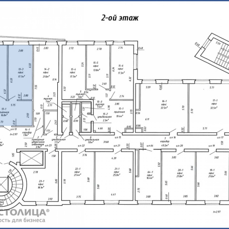 Фотография Сдается офисное помещение по адресу Минск, Фабрициуса ул., 9 А - фото 2