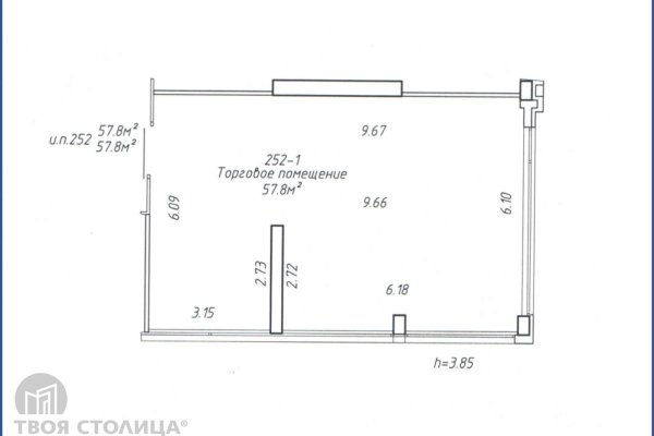 Продается торговое помещение по адресу Минск, Туровского ул., 4 - фото 2
