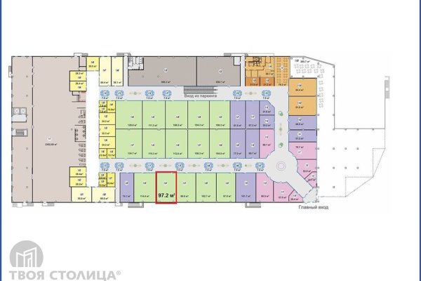 Сдается торговое помещение по адресу Минск, Скрипникова ул., 47 - фото 2