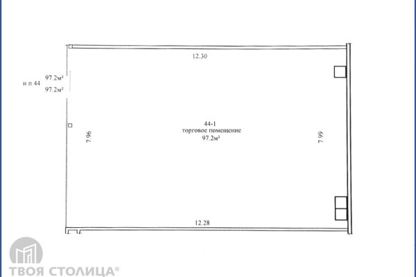 Сдается торговое помещение по адресу Минск, Скрипникова ул., 47 - фото 3