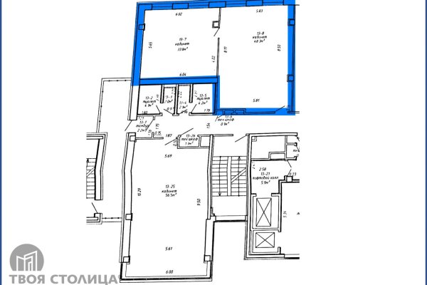 Сдается офисное помещение по адресу Минск, Дзержинского просп., 8 - фото 2
