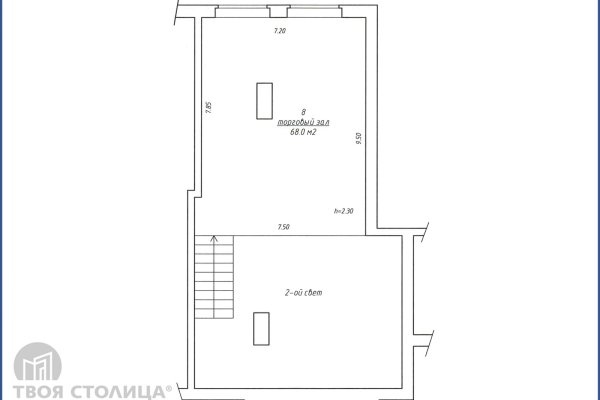 Продается торговое помещение по адресу Минск, Маяковского ул., 22 1 - фото 6