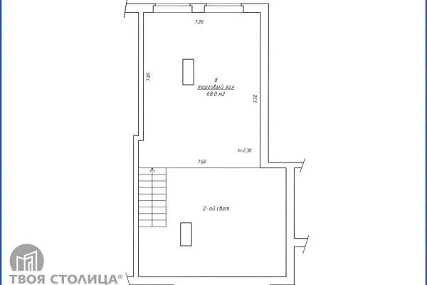 Продается торговое помещение по адресу Минск, Маяковского ул., 22 1 - фото 6