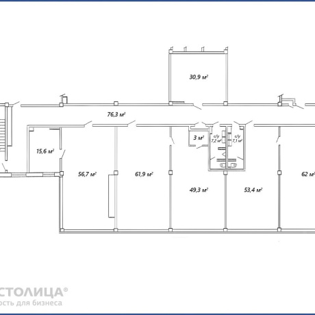 Фотография Продается офисное помещение по адресу Минск, Платонова ул., 1 Б - 16