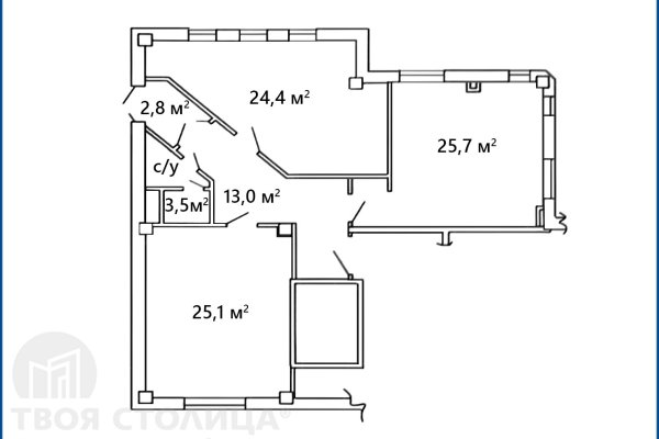 Сдается офисное помещение по адресу Минск, Быховская ул., 37 - фото 1