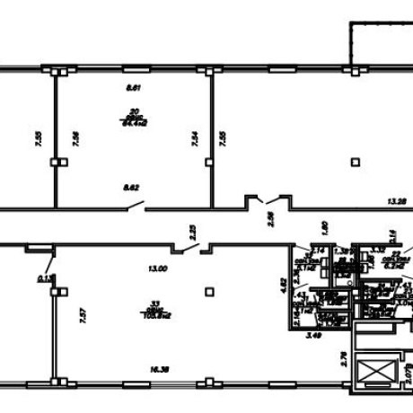 Фотография Аренда офиса Уручье. БК "Порт" 60,5 м2 - фото 6