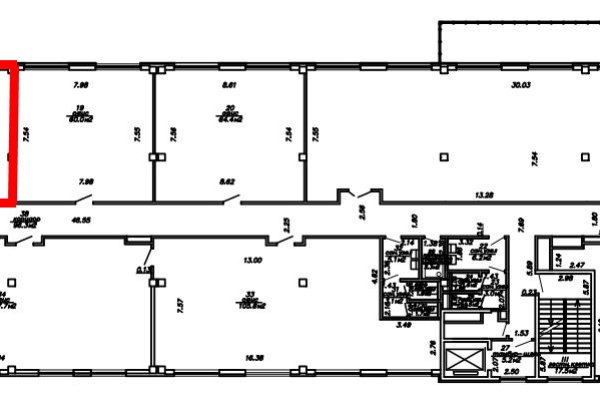 Аренда офиса Уручье. БК "Порт" 60,5 м2 - фото 6
