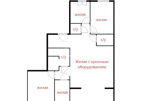 5+ -комнатная квартира по адресу РАТОМСКАЯ, 26 - фото 19
