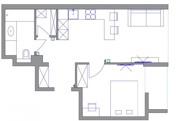 2-комнатная квартира по адресу Макаенка ул., д. 12 к. г - фото 13