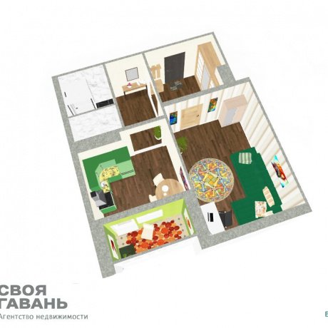 Фотография 1-комнатная квартира по адресу Ангарская ул., д. 17 к. Б - 11