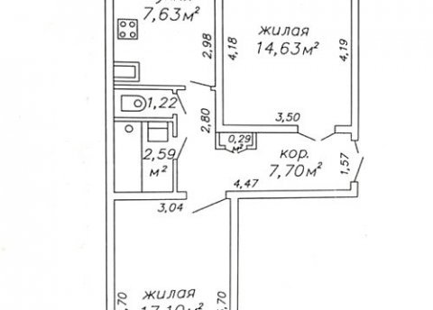 2-комнатная квартира по адресу Ленина, 2 - фото 13