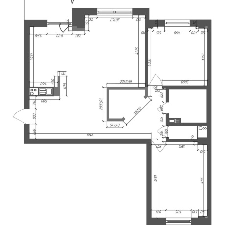 Фотография 3-комнатная квартира по адресу Белинского ул., д. 23 - фото 14