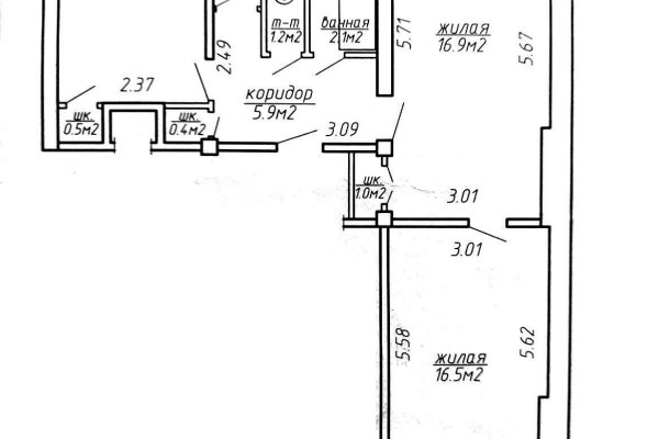 3-комнатная квартира по адресу Сурганова ул., д. 57 - фото 2