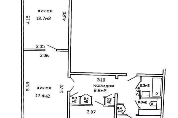 3-комнатная квартира по адресу Гамарника ул., д. 28 - фото 13