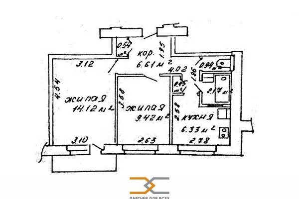 2-комнатная квартира по адресу Цнянская ул., д. 17 - фото 18