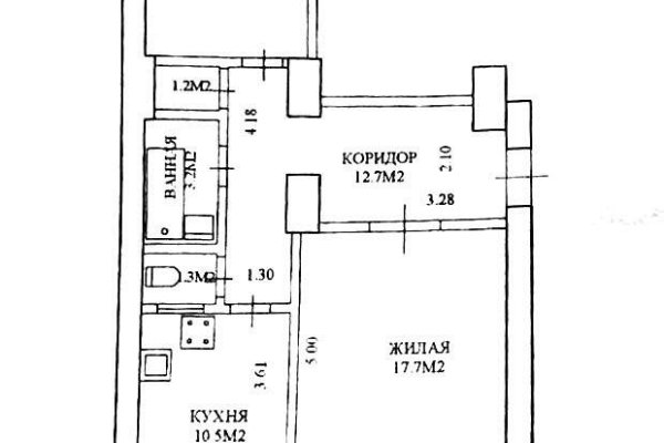 2-комнатная квартира по адресу Независимости просп., д. 22 - фото 2