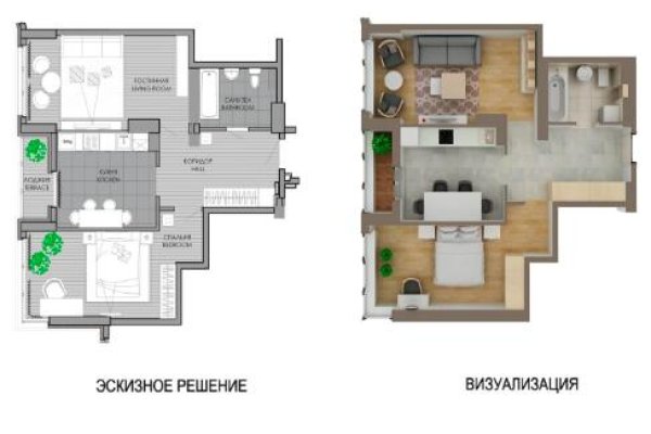 3-комнатная квартира по адресу Мстиславца ул., д. 18 - фото 17